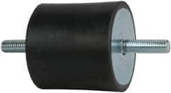 Tech Products - 1190 Lb Capacity, 1/2-13 Stud/Stud Vibration Isolator - 3-1/8" Diam, 3" High - Eagle Tool & Supply