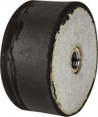 Tech Products - 1260 Lb Capacity, 1/2-13 Plate/Plate Vibration Isolator - 3-1/8" Diam, 1-1/2" High - Eagle Tool & Supply