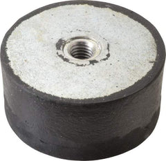 Tech Products - 1550 Lb Capacity, 1/2-13 Plate/Plate Vibration Isolator - 3-1/8" Diam, 1-1/2" High - Eagle Tool & Supply