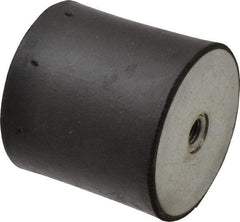 Tech Products - 250 Lb Capacity, 1/2-13 Plate/Plate Vibration Isolator - 3-1/8" Diam, 3" High - Eagle Tool & Supply