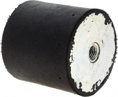 Tech Products - 410 Lb Capacity, 1/2-13 Plate/Plate Vibration Isolator - 3-1/8" Diam, 3" High - Eagle Tool & Supply