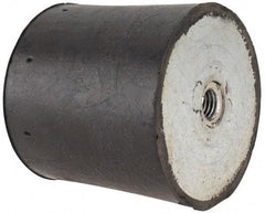 Tech Products - 1190 Lb Capacity, 1/2-13 Plate/Plate Vibration Isolator - 3-1/8" Diam, 3" High - Eagle Tool & Supply