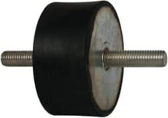 Tech Products - 360 Lb Capacity, M12 Stud/Stud Vibration Isolator - 79mm Diam, 38mm High - Eagle Tool & Supply