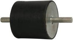 Tech Products - 910 Lb Capacity, M12 Stud/Stud Vibration Isolator - 79mm Diam, 76mm High - Eagle Tool & Supply