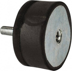 Tech Products - 360 Lb Capacity, M12 Plate/Plate Vibration Isolator - 79mm Diam, 38mm High - Eagle Tool & Supply