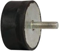 Tech Products - 760 Lb Capacity, M12 Plate/Plate Vibration Isolator - 79mm Diam, 38mm High - Eagle Tool & Supply