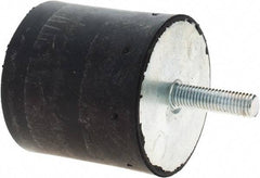 Tech Products - 690 Lb Capacity, M12 Plate/Plate Vibration Isolator - 79mm Diam, 76mm High - Eagle Tool & Supply