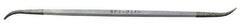 Grobet - 6" OAL Fine Equalling Riffler Diamond File - 1 LOC, 126 Grit - Eagle Tool & Supply