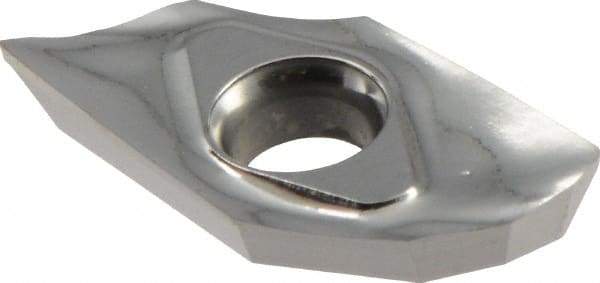 Iscar - HM90 APCR160505 P Grade IC28 Carbide Milling Insert - Uncoated, 0.189" Thick, 0.5mm Corner Radius - Eagle Tool & Supply