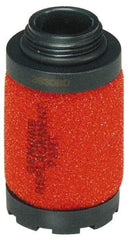 Wilkerson - Replacement Filter Element - Series 8, 0.5 µ Rating, 1-1/8" High x 3/4" Wide, For Use with M08 Series - Eagle Tool & Supply