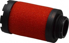Wilkerson - Replacement Filter Element - Series 18, 0.5 µ Rating, 1" High x 1-3/8" Wide, For Use with M18 Series - Eagle Tool & Supply