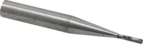 Made in USA - 1/16" Point Diam Rat Tail Radius Dresser - 3" Long x 3/8" Shank Diam - Eagle Tool & Supply