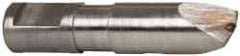 Made in USA - 0.005" Radius Single Point Diaform Diamond Dresser - 1-3/4" Long x 1/4" Shank Diam, 60° Included Angle - Eagle Tool & Supply