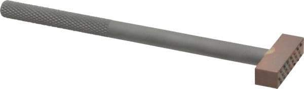 Made in USA - 6" Long x 3/8" Shank Diam Multi-Point T-Handle Diamond Dresser - 1/2" Thick Head - Eagle Tool & Supply