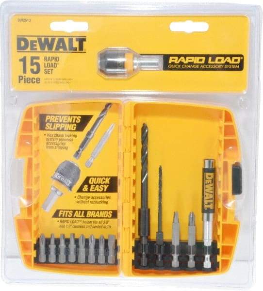 DeWALT - 15 Piece, Screwdriver Bit Set - Eagle Tool & Supply