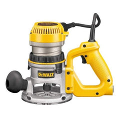 DeWALT - 8,000 to 24,000 RPM, 2.25 HP, 12 Amp, D-Handle Electric Router - 1/4 and 1/2 Inch Collet - Eagle Tool & Supply