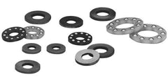 Boston Gear - 3/16" Inside x 7/16" Outside Diam, 3/16" Thick, Stainless Steel Ball Thrust Bearing - Eagle Tool & Supply
