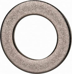Value Collection - M22 Screw, Grade 18-8 Stainless Steel Standard Flat Washer - 23mm ID x 39mm OD, 3mm Thick, Plain Finish - Eagle Tool & Supply