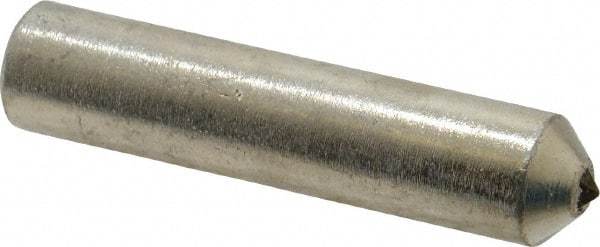 Norton - 1/2 Carat Single Point Diamond Dresser - 2" Long x 7/16" Shank Diam, 60° Included Angle - Eagle Tool & Supply