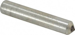 Norton - 1 Carat Single Point Diamond Dresser - 2" Long x 3/8" Shank Diam, 60° Included Angle - Eagle Tool & Supply