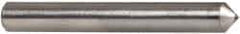 Norton - 1" Long x 1/8" Shank Diam Single Point Diamond Dresser - Convex Radius, 75° Included Angle - Eagle Tool & Supply