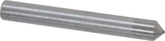 Norton - 1" Long x 1/8" Shank Diam Single Point Diamond Dresser - Convex Radius, 90° Included Angle - Eagle Tool & Supply