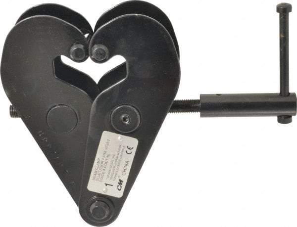 CM - 2,000 Lbs. Load Capacity Beam Clamp - 3 to 9 Inch Max Grip - Eagle Tool & Supply