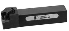 Kennametal - MCLN, Left Hand Cut, 5° Lead Angle, 16mm Shank Height x 16mm Shank Width, Negative Rake Indexable Turning Toolholder - 100mm OAL, CN..1204.. Insert Compatibility, Series Kenloc - Eagle Tool & Supply