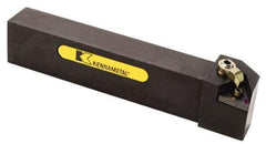 Kennametal - MTGN, Right Hand Cut, 0° Lead Angle, 25mm Shank Height x 25mm Shank Width, Negative Rake Indexable Turning Toolholder - 150mm OAL, TN..2204.. Insert Compatibility, Series Kenloc - Eagle Tool & Supply