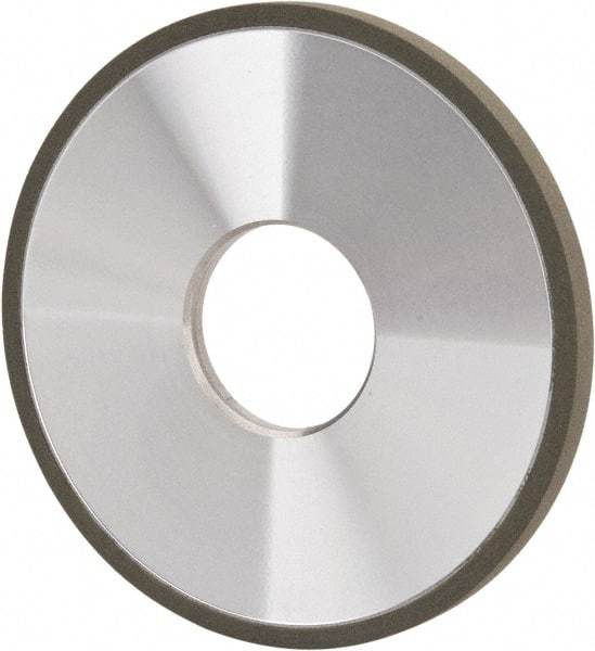 Made in USA - 4" Diam x 1-1/4" Hole x 1/4" Thick, N Hardness, 150 Grit Surface Grinding Wheel - Diamond, Type 1A1, Very Fine Grade - Eagle Tool & Supply
