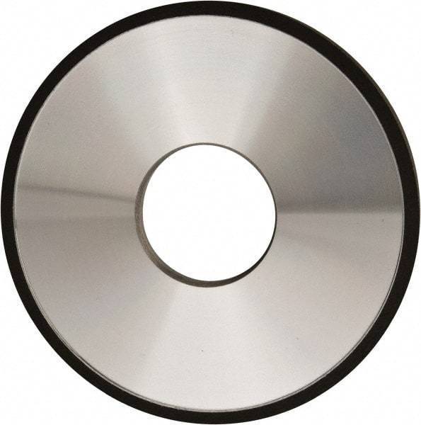Made in USA - 4" Diam x 1-1/4" Hole x 1/4" Thick, N Hardness, 220 Grit Surface Grinding Wheel - Diamond, Type 1A1, Very Fine Grade - Eagle Tool & Supply