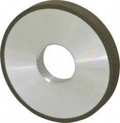 Made in USA - 4" Diam x 1-1/4" Hole x 1/2" Thick, N Hardness, 150 Grit Surface Grinding Wheel - Diamond, Type 1A1, Very Fine Grade - Eagle Tool & Supply