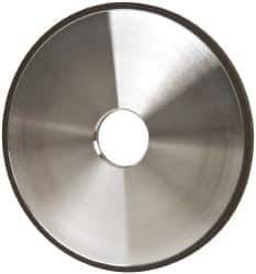 Made in USA - 6" Diam x 1-1/4" Hole x 1/4" Thick, N Hardness, 100 Grit Surface Grinding Wheel - Diamond, Type 1A1, Fine Grade - Eagle Tool & Supply