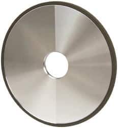 Made in USA - 6" Diam x 1-1/4" Hole x 1/4" Thick, N Hardness, 220 Grit Surface Grinding Wheel - Diamond, Type 1A1, Very Fine Grade - Eagle Tool & Supply