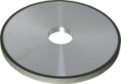 Made in USA - 6" Diam x 1-1/4" Hole x 3/8" Thick, N Hardness, 150 Grit Surface Grinding Wheel - Diamond, Type 1A1, Very Fine Grade - Eagle Tool & Supply