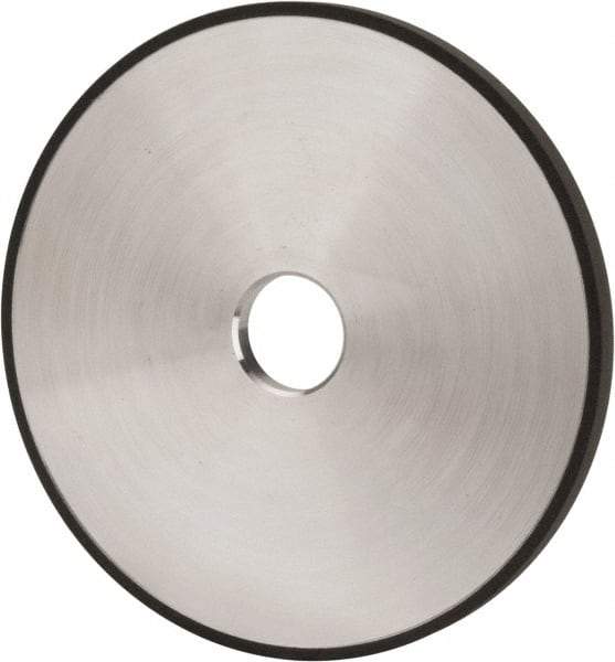 Made in USA - 7" Diam x 1-1/4" Hole x 3/8" Thick, N Hardness, 100 Grit Surface Grinding Wheel - Diamond, Type 1A1, Fine Grade - Eagle Tool & Supply