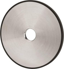 Made in USA - 7" Diam x 1-1/4" Hole x 3/8" Thick, N Hardness, 100 Grit Surface Grinding Wheel - Diamond, Type 1A1, Fine Grade - Eagle Tool & Supply