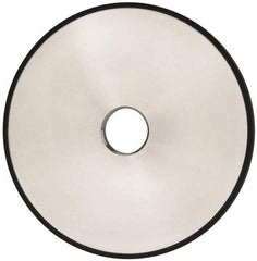 Made in USA - 7" Diam x 1-1/4" Hole x 3/8" Thick, N Hardness, 220 Grit Surface Grinding Wheel - Diamond, Type 1A1, Very Fine Grade - Eagle Tool & Supply