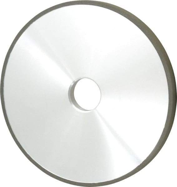 Made in USA - 7" Diam x 1-1/4" Hole x 1/2" Thick, N Hardness, 100 Grit Surface Grinding Wheel - Diamond, Type 1A1, Fine Grade - Eagle Tool & Supply