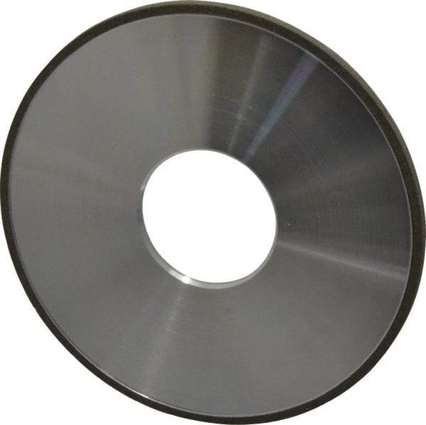 Made in USA - 4" Diam x 1-1/4" Hole x 1/8" Thick, N Hardness, 100 Grit Surface Grinding Wheel - Diamond, Type 1A1, Fine Grade - Eagle Tool & Supply