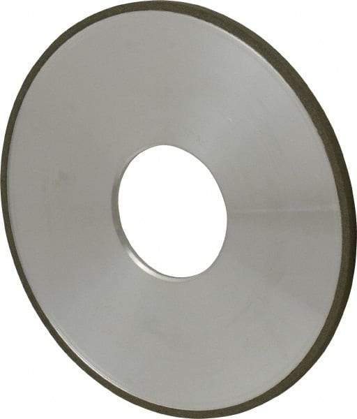 Made in USA - 4" Diam x 1-1/4" Hole x 1/8" Thick, N Hardness, 150 Grit Surface Grinding Wheel - Diamond, Type 1A1, Very Fine Grade - Eagle Tool & Supply