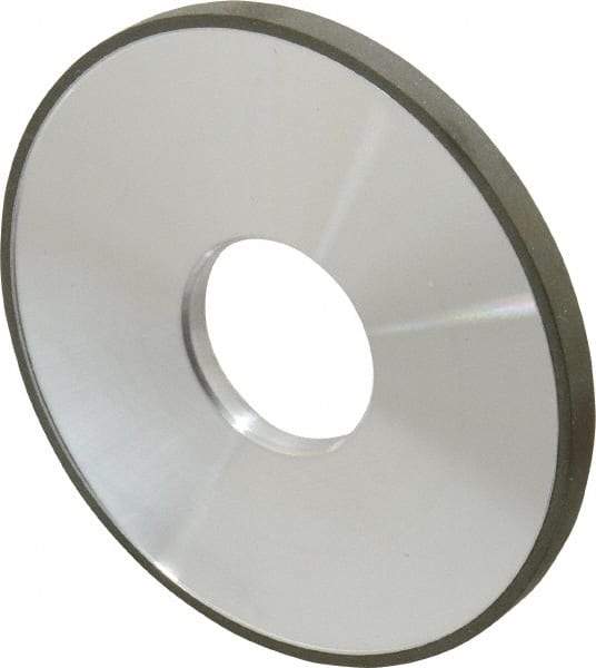Made in USA - 4" Diam x 1-1/4" Hole x 1/4" Thick, N Hardness, 220 Grit Surface Grinding Wheel - Diamond, Type 1A1, Very Fine Grade - Eagle Tool & Supply