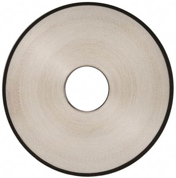 Made in USA - 5" Diam x 1-1/4" Hole x 1/8" Thick, N Hardness, 100 Grit Surface Grinding Wheel - Diamond, Type 1A1, Fine Grade - Eagle Tool & Supply