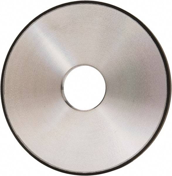 Made in USA - 5" Diam x 1-1/4" Hole x 1/4" Thick, N Hardness, 150 Grit Surface Grinding Wheel - Diamond, Type 1A1, Very Fine Grade - Eagle Tool & Supply