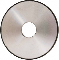 Made in USA - 5" Diam x 1-1/4" Hole x 1/4" Thick, N Hardness, 150 Grit Surface Grinding Wheel - Diamond, Type 1A1, Very Fine Grade - Eagle Tool & Supply