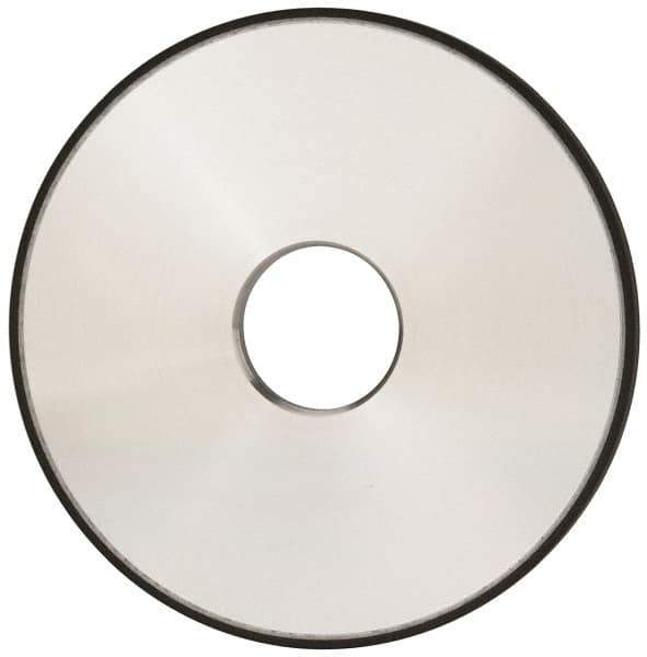 Made in USA - 5" Diam x 1-1/4" Hole x 1/4" Thick, N Hardness, 220 Grit Surface Grinding Wheel - Diamond, Type 1A1, Very Fine Grade - Eagle Tool & Supply