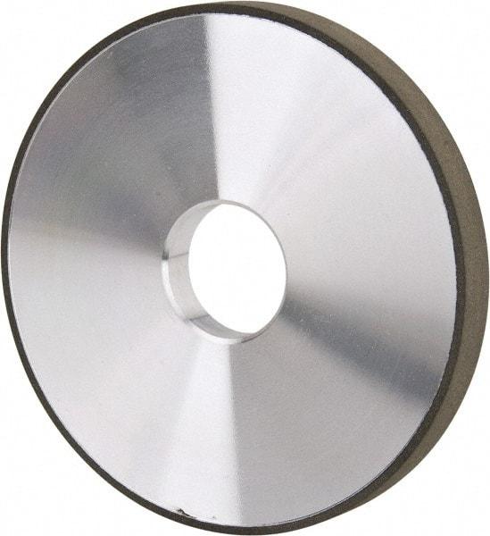 Made in USA - 5" Diam x 1-1/4" Hole x 1/2" Thick, N Hardness, 150 Grit Surface Grinding Wheel - Diamond, Type 1A1, Very Fine Grade - Eagle Tool & Supply