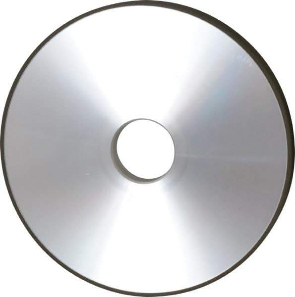 Made in USA - 6" Diam x 1-1/4" Hole x 1/2" Thick, N Hardness, 220 Grit Surface Grinding Wheel - Diamond, Type 1A1, Very Fine Grade - Eagle Tool & Supply