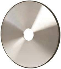 Made in USA - 7" Diam x 1-1/4" Hole x 1/4" Thick, N Hardness, 150 Grit Surface Grinding Wheel - Diamond, Type 1A1, Very Fine Grade - Eagle Tool & Supply