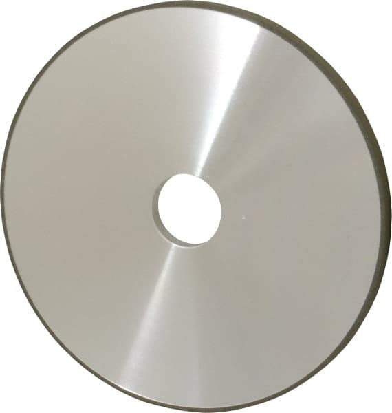 Made in USA - 7" Diam x 1-1/4" Hole x 3/8" Thick, N Hardness, 100 Grit Surface Grinding Wheel - Diamond, Type 1A1, Fine Grade - Eagle Tool & Supply